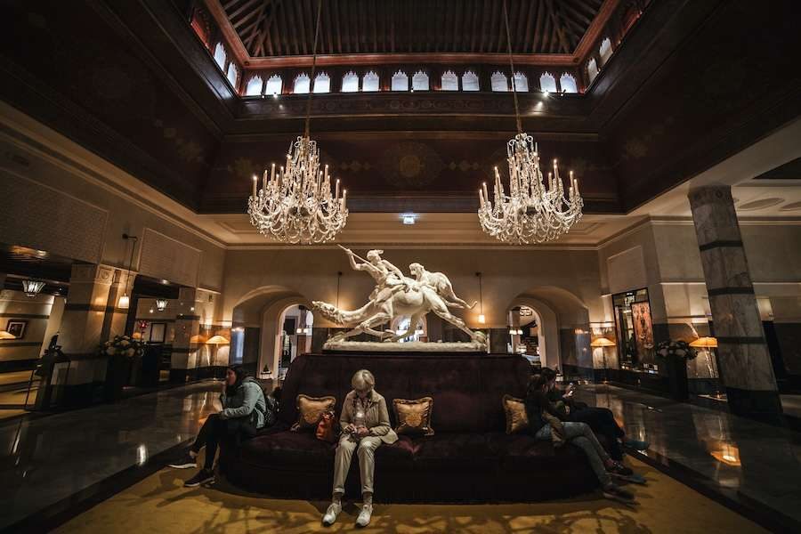 Boutique hotel lobby lounge — Araya hotel playlist